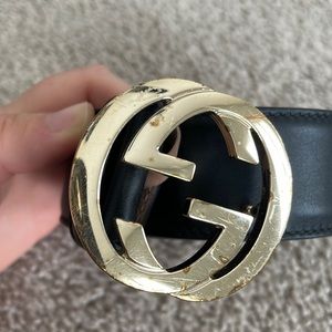 Gucci interlocking gg belt womens size 85